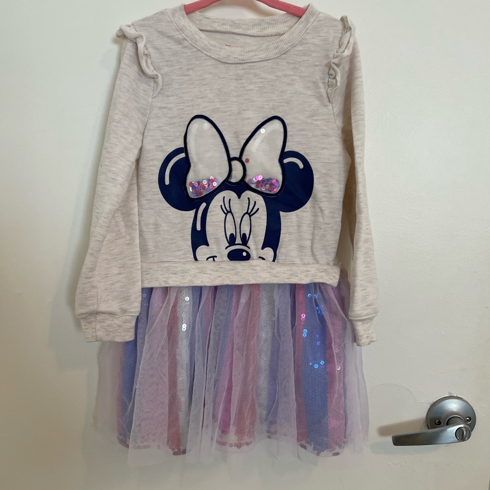 Fleece top Minnie Mouse Sparkle Dress